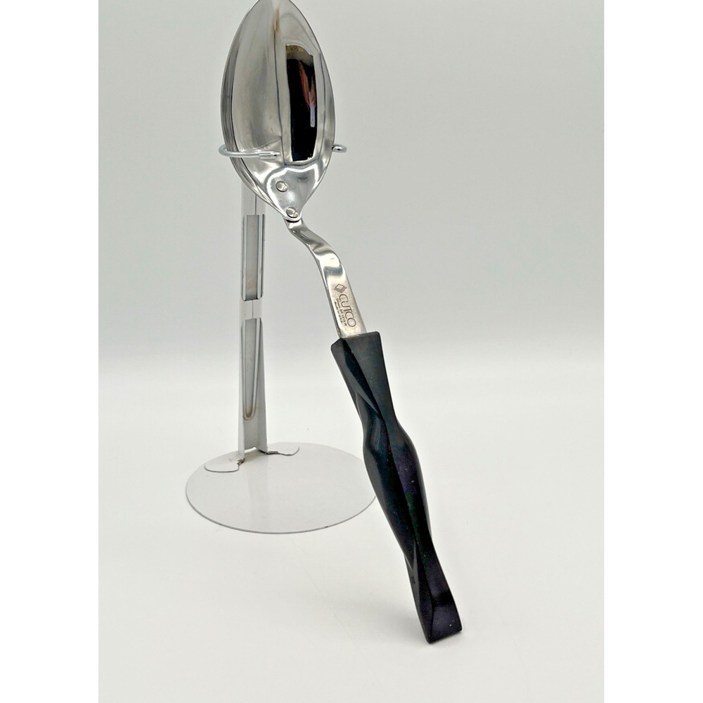 CUTCO Large Serving Spoon 17 KC‎ Classic Black/Dark Brown Handle Kitchen Utensil